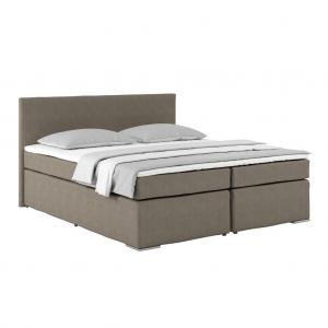 Posteľ Boxspring Nero Pl: 180/200cm, Bahenná Hnedá