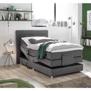 Boxspring Posteľ saba Šedá 100x200 Cm #1 small