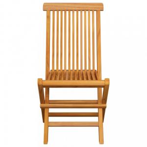 Skladacia záhradná stolička 6 ks hnedá Dekorhome #2 small