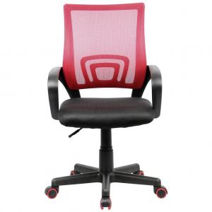 Otočná stolička Tinos Červeno-Čierna #1 small