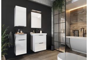 STOLKAR Kúpeľňová zostava LYON | biela Varianta: Kúpeľňová skrinka LYON W30 #1 small