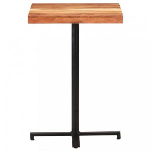 Barový stôl hnedá / čierna Dekorhome 50x50x110 cm #2 small