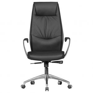 kancelárska stolička Oxford 1 Čierna koža #1 small