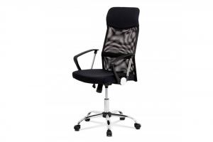 Kancelárska stolička KA-E301 látka / kov Autronic Čierna