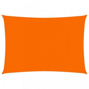 Tieniaca plachta obdĺžniková oxfordská látka 4 x 6 m Dekorhome Oranžová