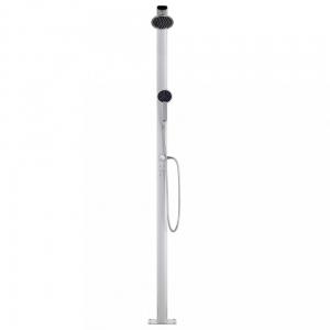 Záhradná sprcha 215 cm strieborná Dekorhome #3 small