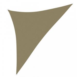 Tieniaca plachta trojuholníková 3,5 x 3,5 x 4,9 m oxfordská látka Dekorhome Žltá #1 small