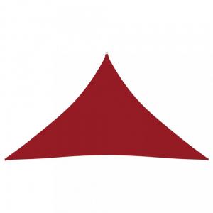 Tieniaca plachta trojuholníková 5 x 5 x 6 m oxfordská látka Dekorhome Hnedá #2 small