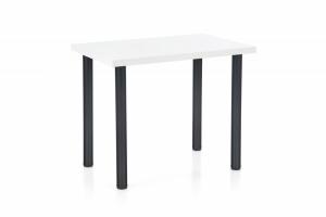 Jedálenský stôl MODEX 2 90 dyha / čierna oceľ Halmar Biela