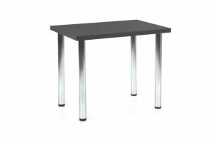 Jedálenský stôl MODEX 90 dyha / chróm Halmar Biela #1 small