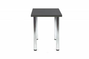Jedálenský stôl MODEX 90 dyha / chróm Halmar Biela #2 small