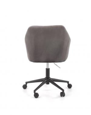 Kancelárska stolička FRESCO zamat / plast Halmar Sivá #3 small