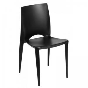 ArtD Jedálenská stolička Bee inšpirovaná Bellini Chair čierna