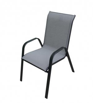 Záhradná stolička XT1012C (ZWC-2429) ROJAPLAST Čierna #1 small