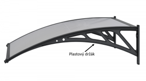 ArtRoja Držiak pre vchodový prístrešok 80cm