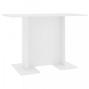 Jedálenský stôl 110x60 cm Dekorhome Biela #2 small