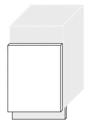 ArtExt Dvierka na umývačku riadu ZM 57/45 Amaro Farba korpusu: Biela