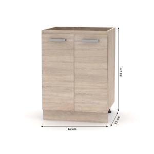 Spodná skrinka NOVA PLUS NOPL-057-0S dub sonoma Tempo Kondela #1 small