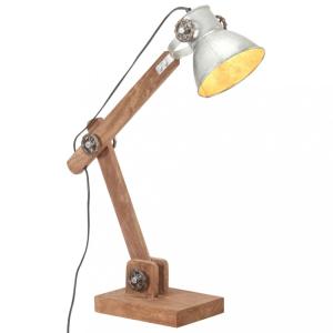 Stolná lampa kov / mangovníkové drevo Dekorhome Biela #1 small