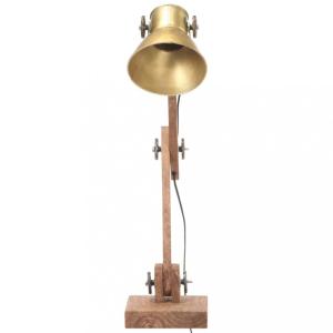 Stolná lampa kov / mangovníkové drevo Dekorhome Biela #3 small