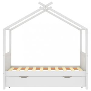 Detská posteľ 80x160 borovice Dekorhome Biela #3 small