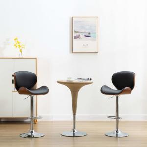 Barová stolička umelá koža / drevo / kov Dekorhome Čierna #1 small