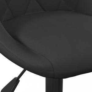 Otočná jedálenská stolička 2 ks zamat / kov Dekorhome Krémová #3 small