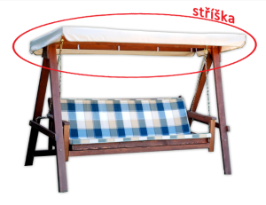 strieška k hojda. ADELAIDA - ROJAPLAST