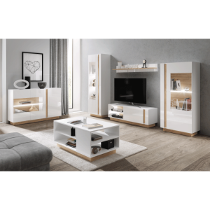 Komoda s vitrínou CITY Tempo Kondela #2 small