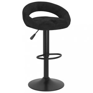 Barová stolička zamat / kov Dekorhome Ružová #1 small