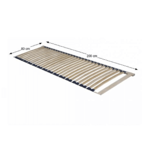 Lamelový rošt v ráme TWINPACK Tempo Kondela 80x200 cm #1 small
