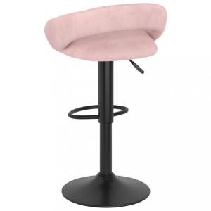 Barová stolička 2 ks zamat / kov Dekorhome Krémová #3 small