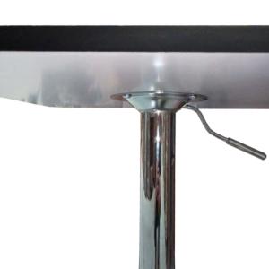 Barový stôl FLORIAN čierna / chróm Tempo Kondela #2 small