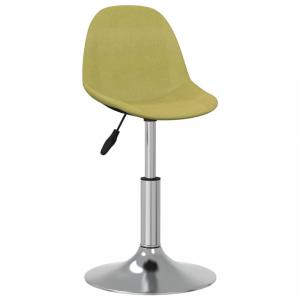 Barová stolička látka / kov Dekorhome Zelená