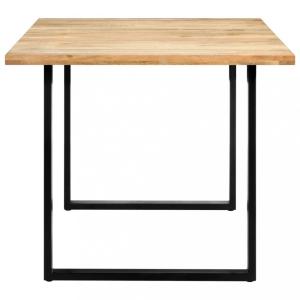 Jedálenský stôl mangovníkové drevo/kov 180x90x76 cm #3 small