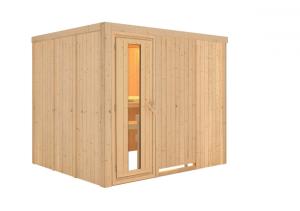 Interiérová fínska sauna 231x196 cm Lanitplast #1 small