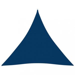 Plachta proti slnku oxfordská látka trojuholník 3,6 x 3,6 x 3,6 m Modrá