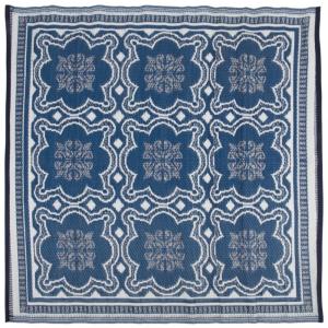 Vonkajší koberec modrobiela Dekorhome