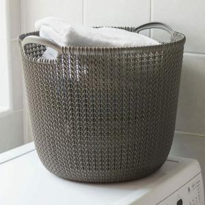 Kôš Na Bielizeň Knit 30l, Hnedá #1 small