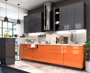 VerDesign, VALENCIA 240, orange/antracit lesk