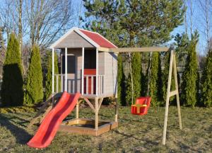 ArtTrO Detský záhradný domček s ihriskom ChildHood #1 small