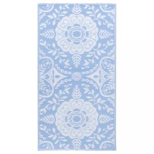 Vonkajší koberec PP modrá Dekorhome 80x150 cm #1 small