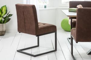 Jedálenská stolička hnedá / čierna Dekorhome #1 small