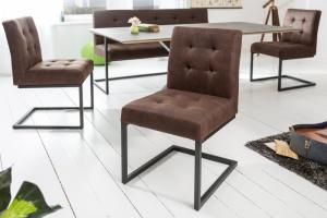 Jedálenská stolička hnedá / čierna Dekorhome #2 small