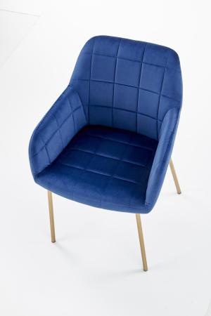 Halmar Jedálenská stolička KAI K306 | tmavomodrá #1 small