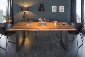 Jedálenský stôl ATHAMÁS divoká akácia Dekorhome 180x90x77 cm #2 small