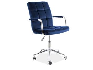 Kancelárska stolička Q-022 Signal Modrá