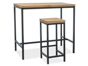 Barový stôl METRO Signal Masívne drevo #3 small