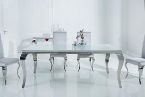 Jedálenský stôl ZETHOS 180 cm Dekorhome Biela