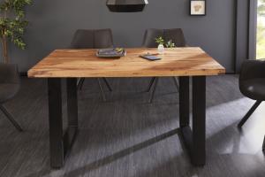 Jedálenský stôl THOR SHEESHAM Dekorhome 120x80x77 cm